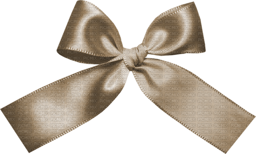 autumn deco kikkapink png bow sepia - 免费PNG