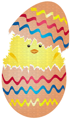 Kaz_Creations Easter Deco Chick - безплатен png