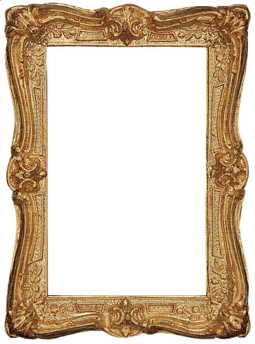 Gold Frame - Free PNG