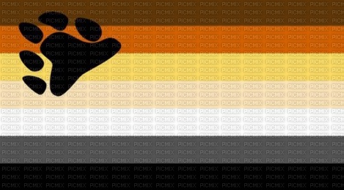 Bear pride flag - PNG gratuit