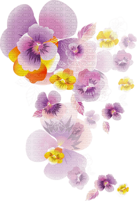 fleur violet.Cheyenne63 - 無料png