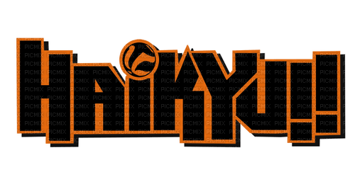 Haikyuu logo 🏵asuna.yuuki🏵 - бесплатно png