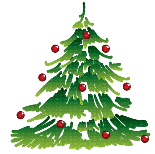 Christmas tree Bb2 - gratis png