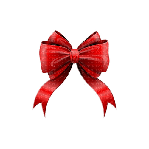 bow red - png grátis