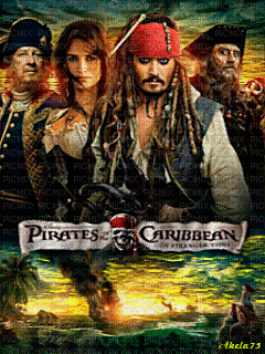 Pirates of the Caribbean - GIF animado grátis
