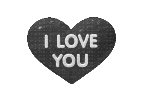 I Love You Heart - GIF animasi gratis