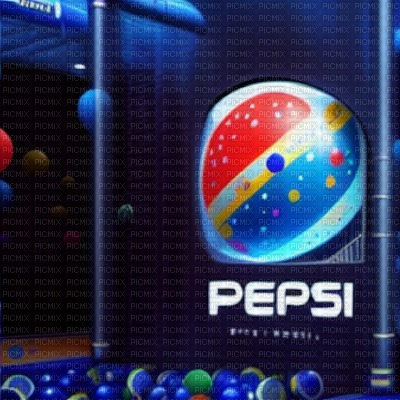Pepsi Background with Orbs - zdarma png