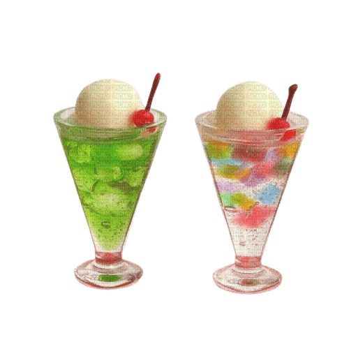 2 tasty summer drinks - 無料png