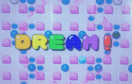 DREAM! - GIF animasi gratis