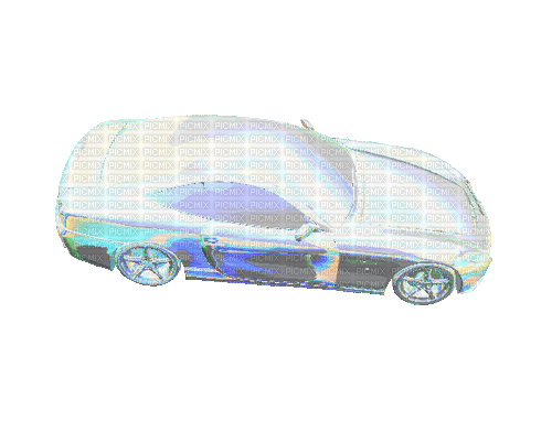iridescent car - GIF animasi gratis