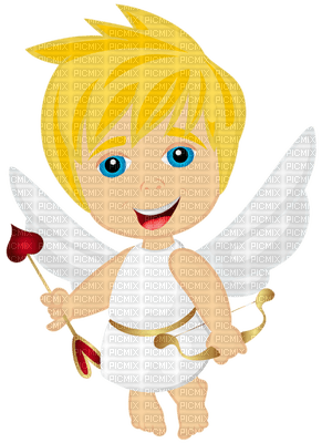 Kaz_Creations Valentine Deco Love Cute Cupid - Free PNG