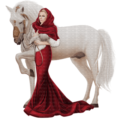 femme avec cheval.Cheyenne63 - фрее пнг