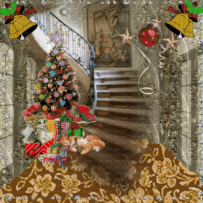 CHRISTMAS ROOM-BG-ESME4EVA2021 - Безплатен анимиран GIF
