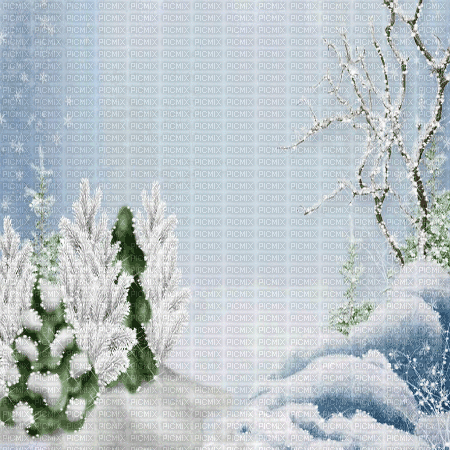 kikkapink winter fantasy background animated - Zdarma animovaný GIF