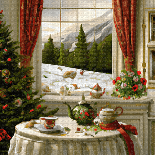 Background Winter Christmas - Bogusia - ingyenes png