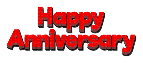 Happy Anniversary - 免费PNG