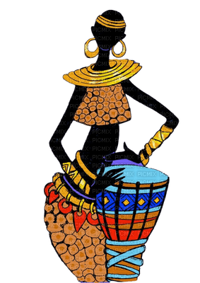 africa woman - nemokama png