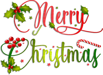 soave text christmas deco red green - 免费PNG