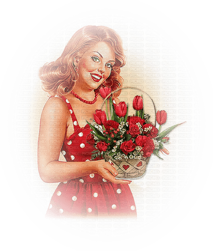 loly33 femme tulipe - δωρεάν png