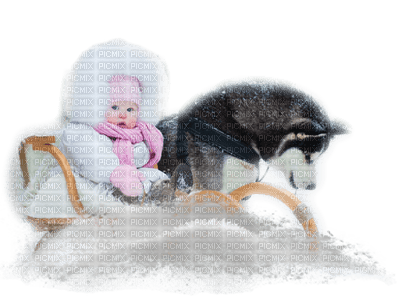 child with dog bp - PNG gratuit