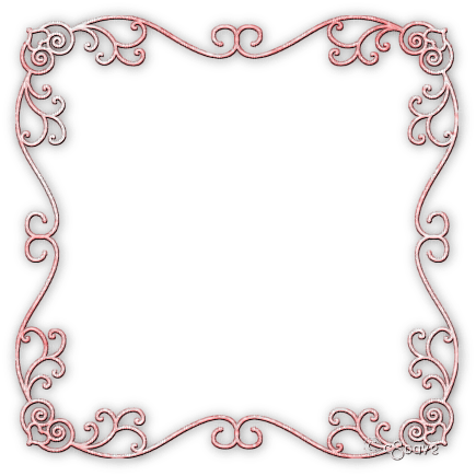 soave frame art deco vintage pink - безплатен png