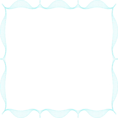 turquise cadre frame - Free PNG