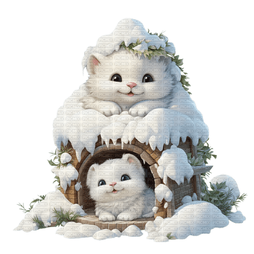 loly33 chat hiver - darmowe png