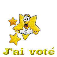 JAI VOTE - GIF animado gratis