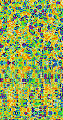 ref jaune yellow stamps stamp reflet nature eau water stamp fond background encre tube gif deco glitter animation anime - Besplatni animirani GIF