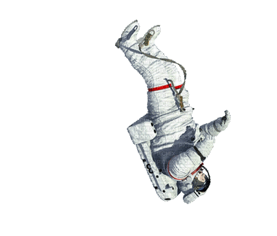 Astronauta - GIF animasi gratis