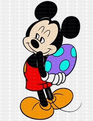 Walt Disney Easter Mickey mouse - ilmainen png