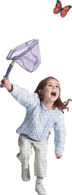 Kaz_Creations Baby Enfant Child Girl Butterfly - kostenlos png