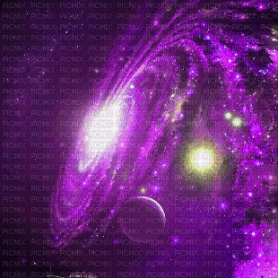 Background space animated, background , purple , animated , space , stars ,  galaxy , universe , earth - Free animated GIF - PicMix