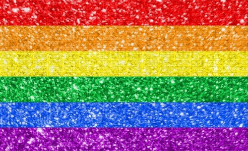 Rainbow glitter pride - png gratuito