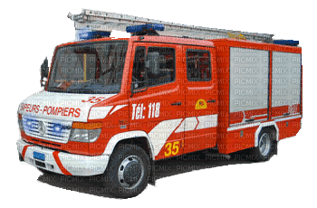 pompier - Ingyenes animált GIF