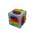apple cube - Nemokamas animacinis gif