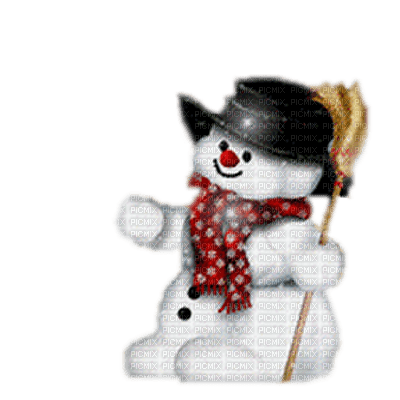 minou-snowman-min snögubbe - 免费PNG