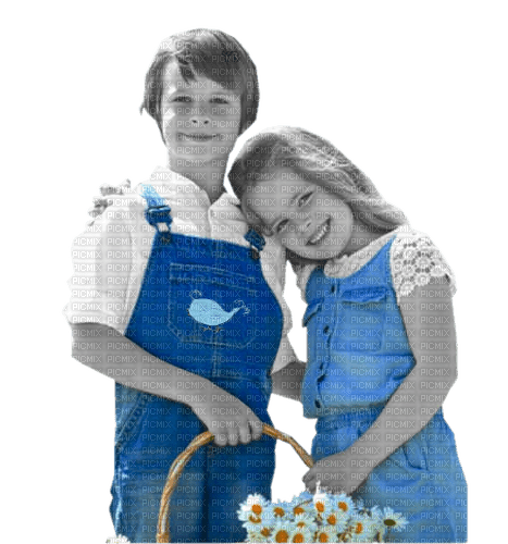 Children couple - ücretsiz png
