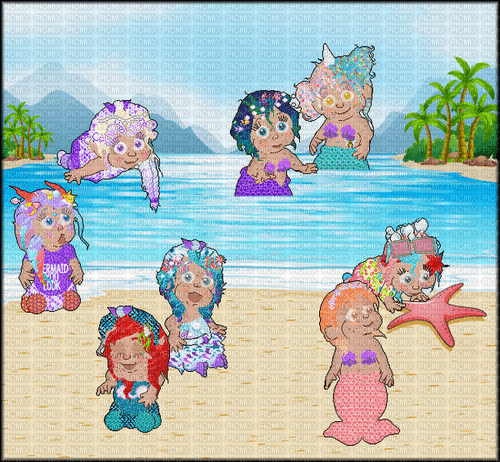 Babyz Mermaids on the Beach - фрее пнг
