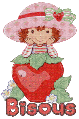 charlotte aux fraises - GIF animado gratis