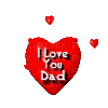 I love you dad - Darmowy animowany GIF