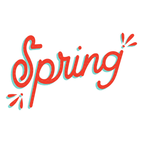 Spring Text - Bogusia - Free PNG