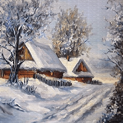 winter paysage  dubravka4 - png grátis