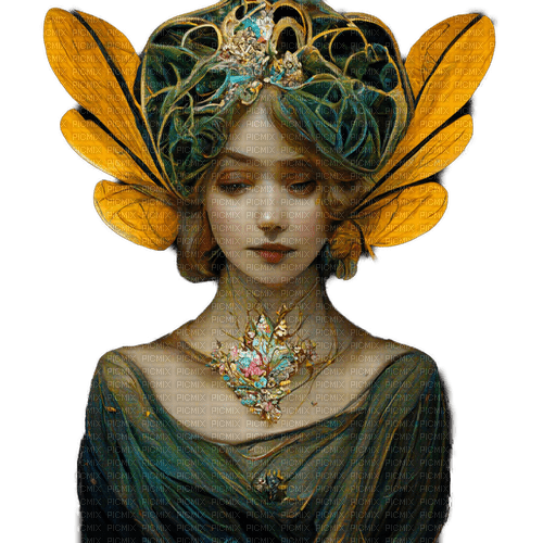 surreal fairy woman - bezmaksas png
