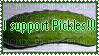 i support pickles - GIF animé gratuit