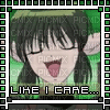 like I care Quiche green tokyo mew mew anime - GIF animado grátis