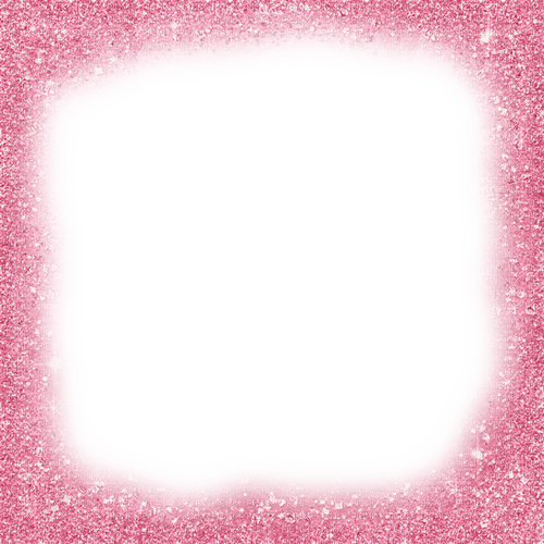 Pink Glitter Frame - By KittyKatLuv65 - Free PNG