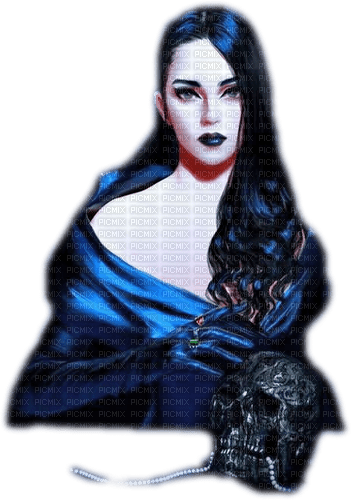 Goth Woman - bezmaksas png