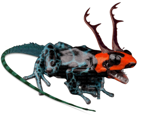 lightning dragon frog no lightning - 免费PNG