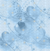 Blue Hearts Sparkle - Free animated GIF